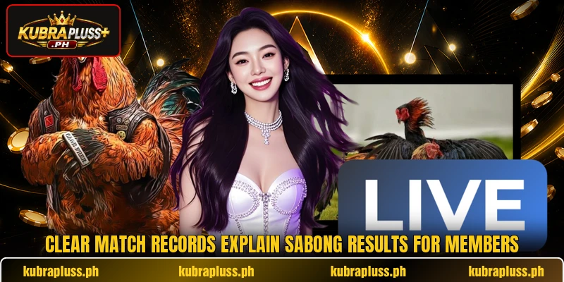 Clear match records explain sabong results for members Clear match records explain sabong results for members