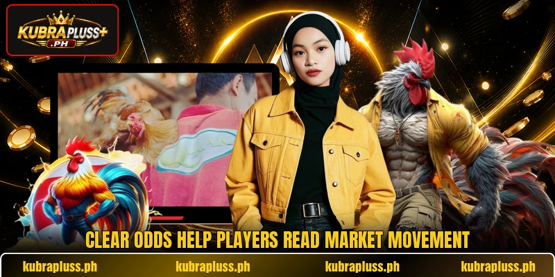 Clear odds help players read market movement Clear odds help players read market movement