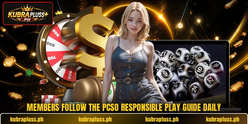 Members follow the pcso responsible play guide daily Members follow the pcso responsible play guide daily