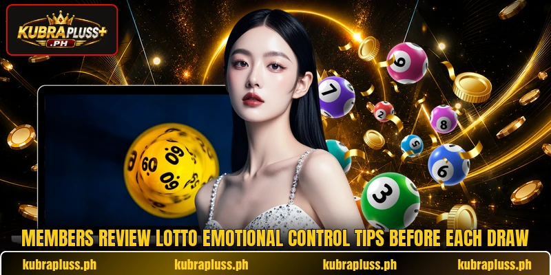 Members review lotto emotional control tips before each draw Members review lotto emotional control tips before each draw