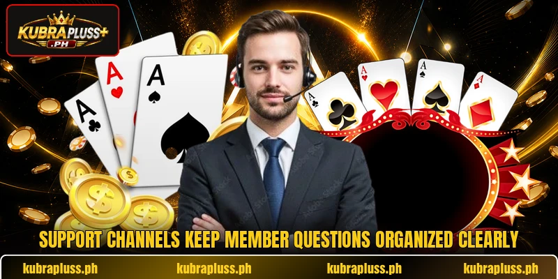Support channels keep member questions organized clearly Support channels keep member questions organized clearly